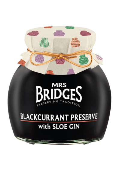 Blackcurrant Preserve with Sloe Gin