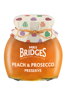 View the Peach and Prosecco Preserve		 online at Mrs Bridges