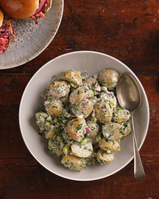 Herbed New Potato Salad with Garlic Mayonnaise 