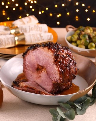 Marmalade, Ginger and Whisky Christmas Ham
