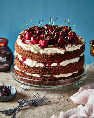 Black Forest Gateau with Cherry Preserve