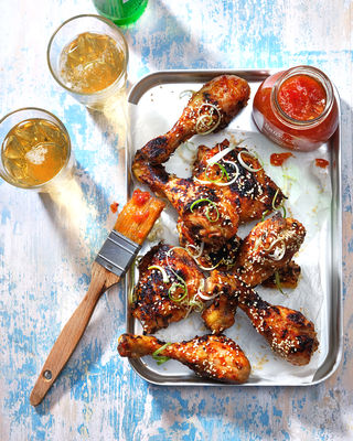 Sticky Korean Barbecue Chicken