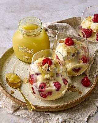 Lemon and Raspberry Mini Trifles
