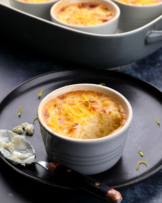 Lemon and Vanilla Rice Pudding